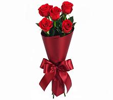 Букет 5 Красных роз Эдлесс Лав в Иволгинске
