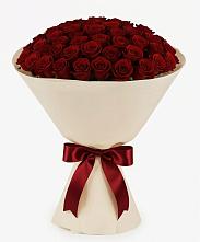 Букет 101 Бордовая роза Блэк Бакарра в Иволгинске