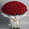 Букет 101 Красная роза Блэк Мэджик в Иволгинске