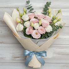 Букет цветов из:  Лизиантусы в Иволгинске