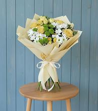 Букет цветов из:  Хризантемы и Розы #REPLACE_PRED# Иволгинске