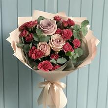 Букет цветов из:  Гвоздики и Розы #REPLACE_PRED# Иволгинске