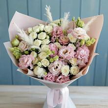 Букет цветов из:  Альстромерии и Розы в Иволгинске
