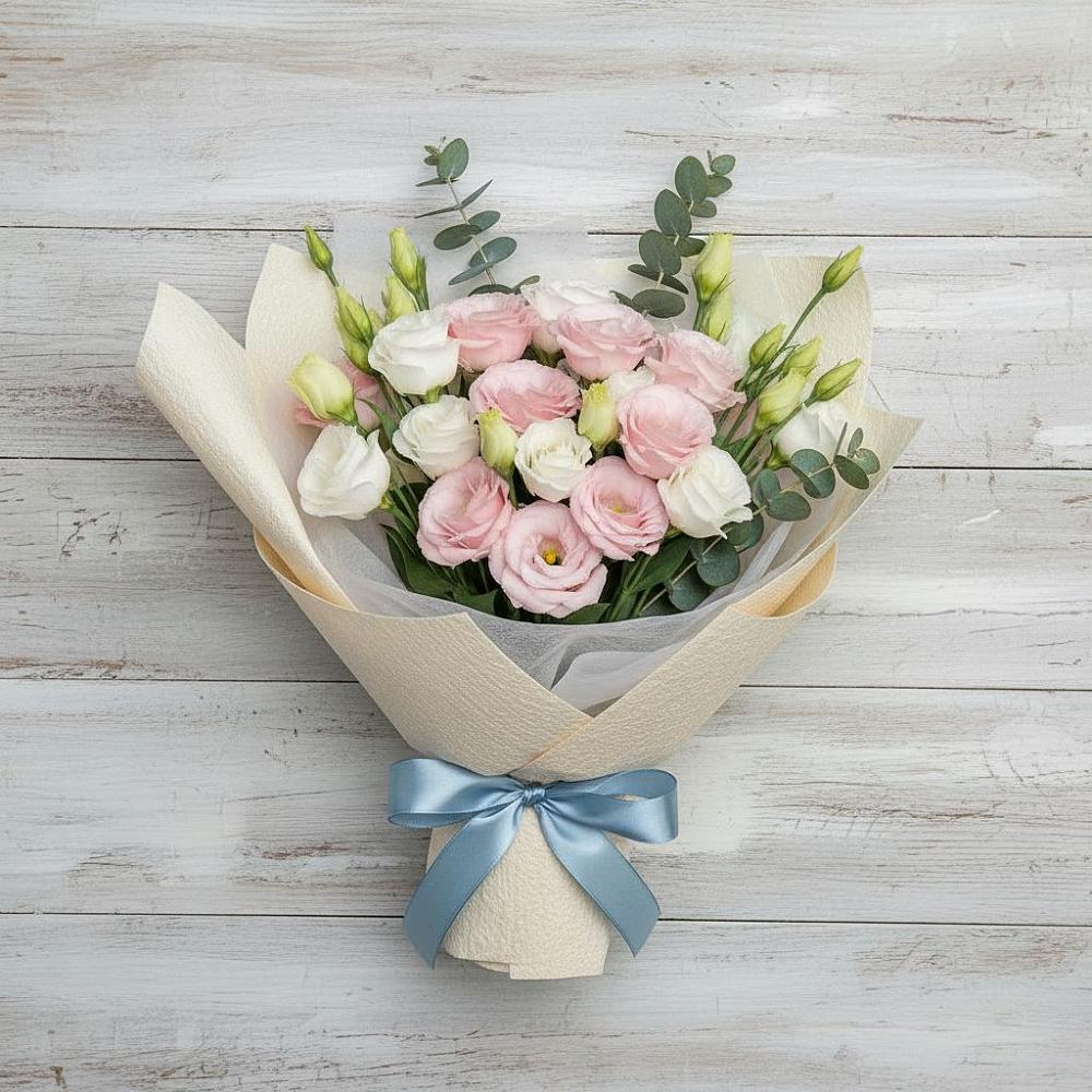 Букет цветов из: Лизиантусы в Иволгинске